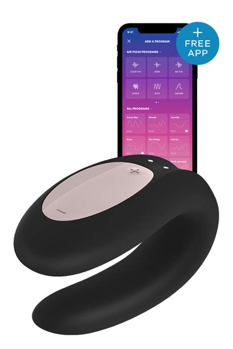 Satisfyer Double joy (connecté) | RED DISTRICT