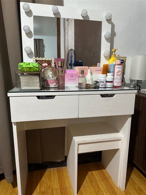 Vanity Mirror Dresser with lights, Furniture & Home Living, Furniture ...