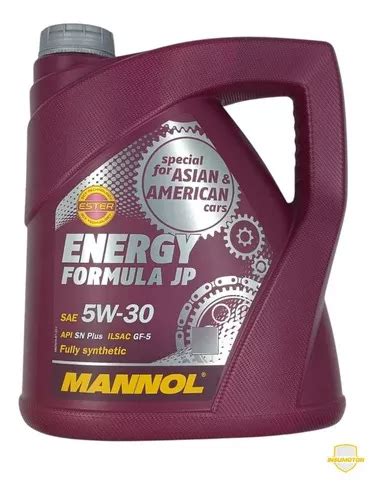 Aceite 5w30 Mannol Energy Formula Jp Full Sintetico 4lts | MercadoLibre