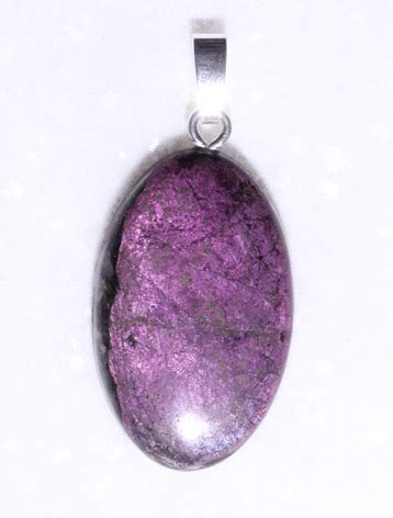 Purpurit-Anhänger, Cabochon