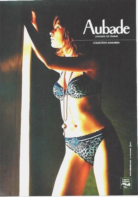 Original Vintage Poster SEXY FRENCH LINGERIE AUBADE 2 EBay