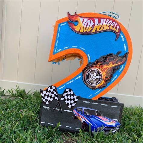 Hot Wheels Party Etsy