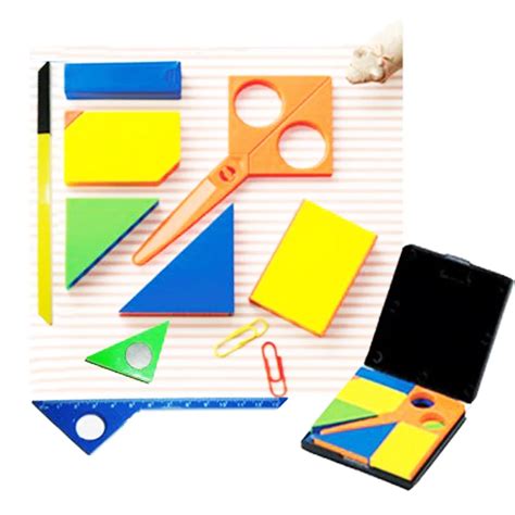 10 шт./компл. головоломки Канцелярские наборы Tangram Детский подарок ...