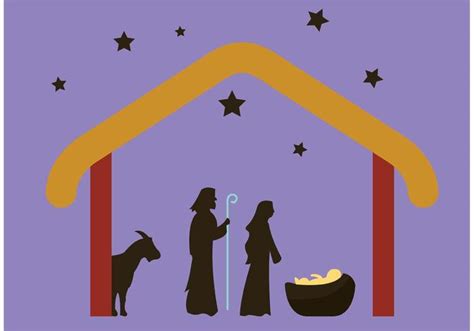 Christmas Stable Vector Art, Icons, and Graphics for Free Download