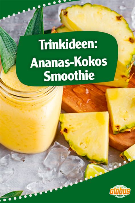 Ananas Kokosnuss Smoothie Rezept Kokos Smoothie Ananas Kokos Rezepte