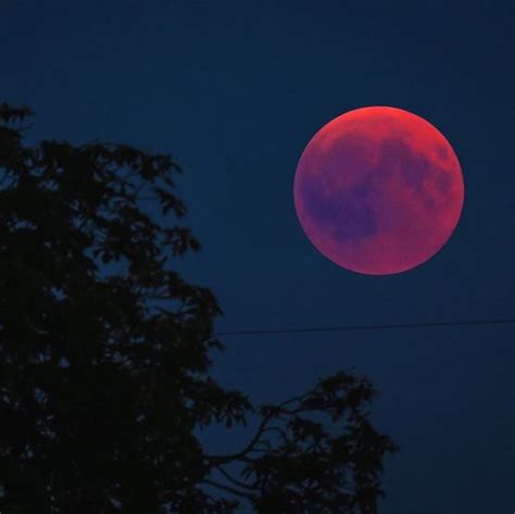 Полнолуние 2019: фото пользователей соцсетей со всего мира