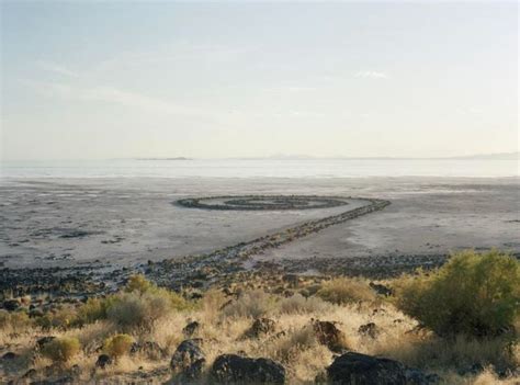 robert smithsons spiral jetty recognised   government ocula