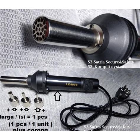 Jual Solder Uap Lk Portable Blower Hot Air Gun For Ic Smd Shopee Indonesia