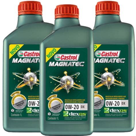 Óleo Castrol dx Magnatec 0w20 Sintético 1LT no Shoptime