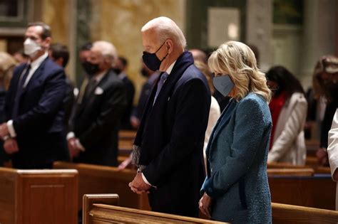 As Biden Prays For Healing Catholics Clash Over Presidents Faith