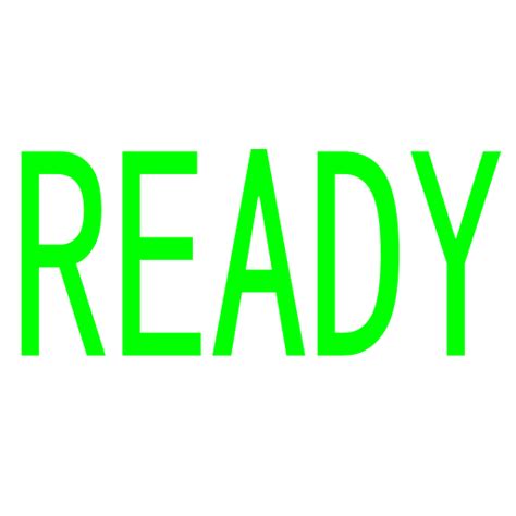 Ready Icon Png
