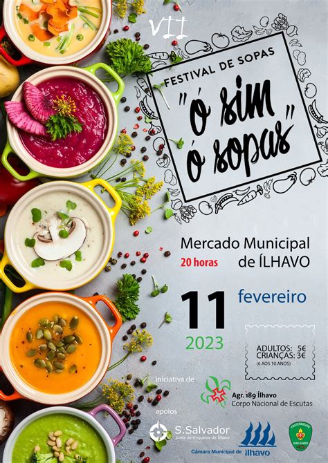 Vii Festival De Sopas Sim Sopas Marcado Para Dia De Fevereiro