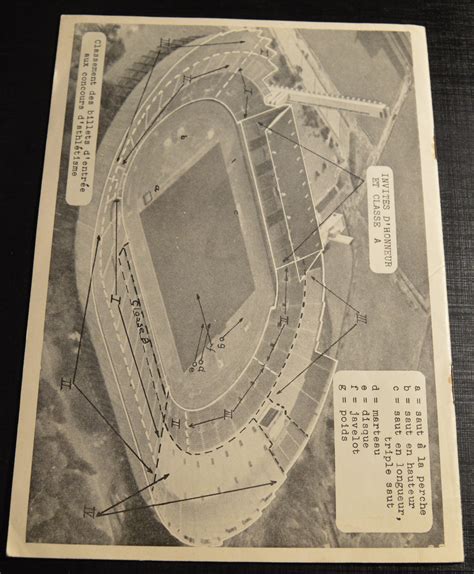 Helsinki Olympics 1952 Program in French Language – Finncoin.com