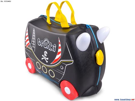 Детский чемодан Trunki Pedro the Pirate Ship TRU-0312 (Black)