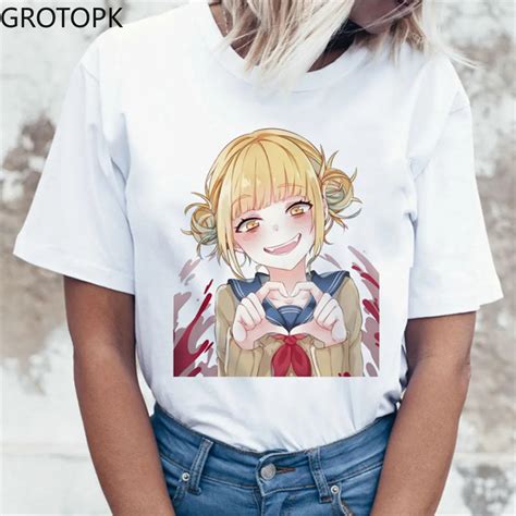 Hot Sale Fashion Harajuku Manga Graphic T Shirt Women My Hero Academia