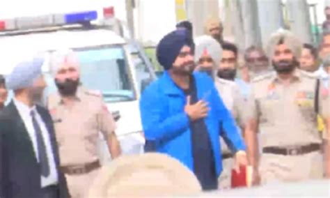 Navjot Singh Sidhu Released From Patiala Jail Was Sentenced In Road