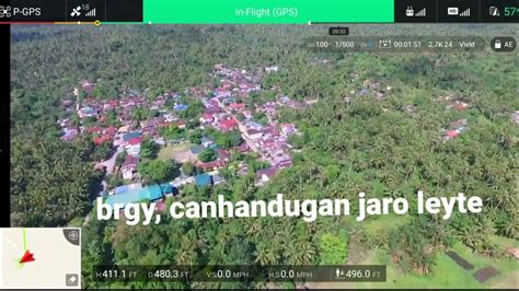 Brgy Canhandugan Jaro Leyte Aerial View Youtube