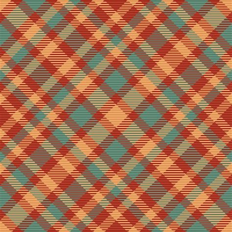 Fond De Motif Sans Couture Vérifier La Texture Du Tissu Vector Plaid