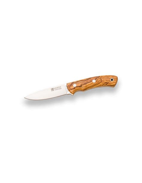 OLIVE WOOD HANDLE JOKER PANTERA BUSHCRAFT KNIFE