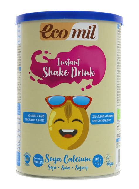 Ecomil Organic Soya Calcium Instant Shake Drink G