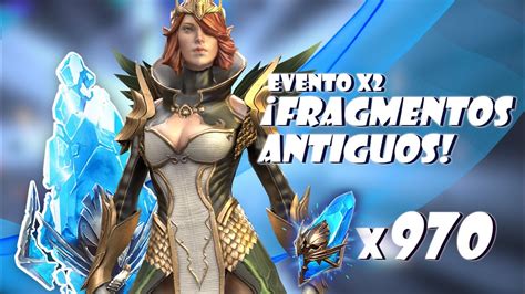 ABRIMOS FRAGMENTOS ANTIGUOS MAS DE 10 LEGENDS EN SOLO 400 FRAGMENTOS