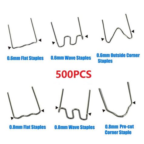 Hot Staple For Car Bumper Fender Welder Stapler Plastic Welding Repair Kit Shopee Philippines