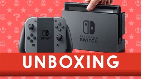 Unboxing - Nintendo Switch - YouTube