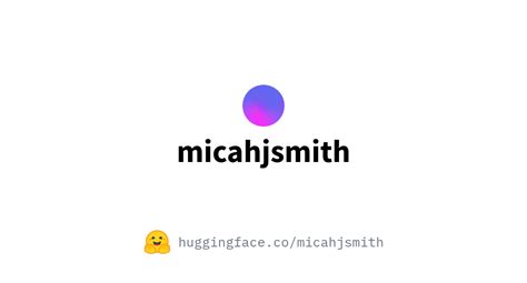Micahjsmith Micah Smith