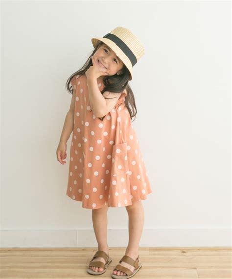 URBAN RESEARCH DOORS（アーバンリサーチドアーズ）の「ドットプリントフレアワンピース(KIDS)（ワンピース）」 - WEAR