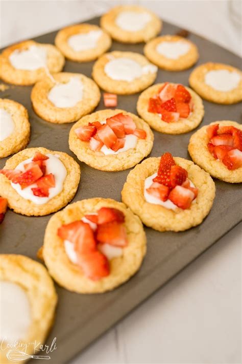 Strawberry Shortcake Cookie Cups Cooking With Karli