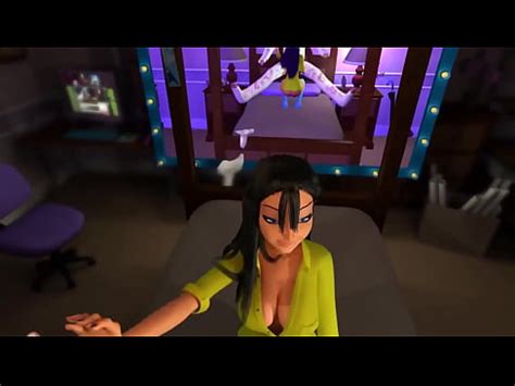 3DGSPOT Horny Brunette Deepthroats And Fucks A Man S Big Cock In Plaster 3D CARTOON PORN