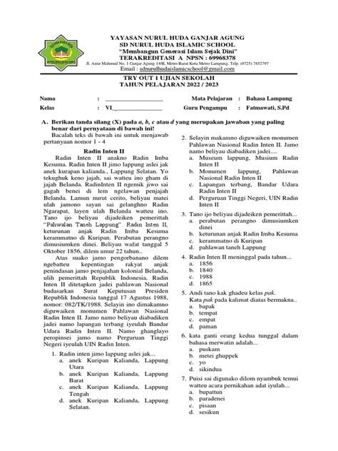 Bahasa Lampung Pdf