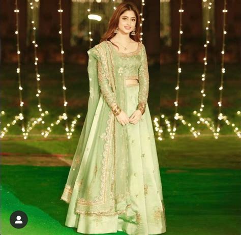 Sajal Ali😍 Pakistani Bridal Dresses Party Wear Dresses Pakistani