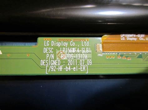 LG Display LP156WF4-SLB1 Overview - Panelook.com