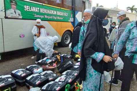 Persen Jamaah Haji Gelombang Pertama Telah Kembali Ke Tanah Air