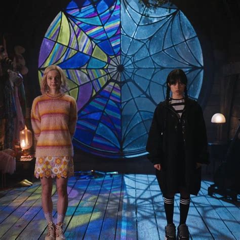 Wednesday And Enidn Icons Wednesday Addams Wednesday Costume