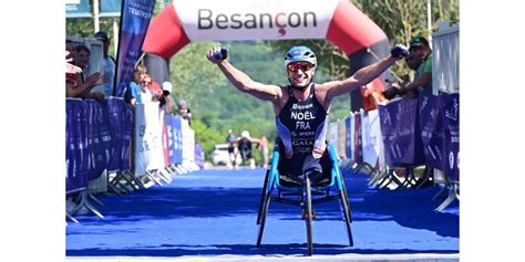 Coupe du monde de paratriathlon les Français ont été dans la course à