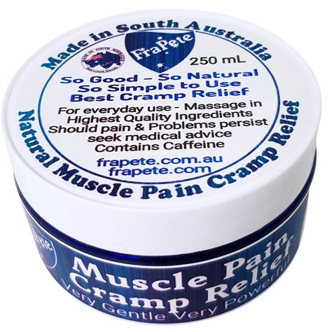 Best Muscle Cramp Relief Cream at Autumn Allen blog
