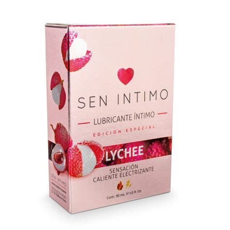 Lubricante Intimo Caliente Sabor Lyche Sex Shop Sens Tika