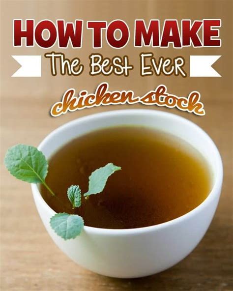 how to make the best ever chicken stock | Recipe This