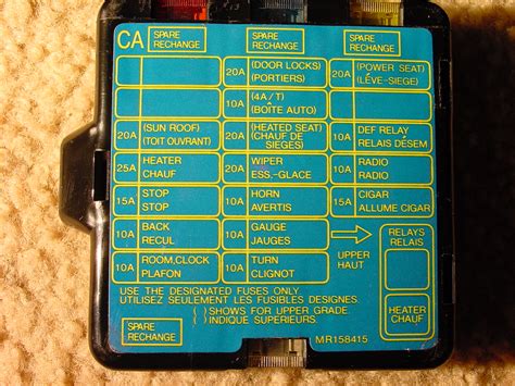 Mitsubishi Lancer Fuse Box Diagram - jenwright2