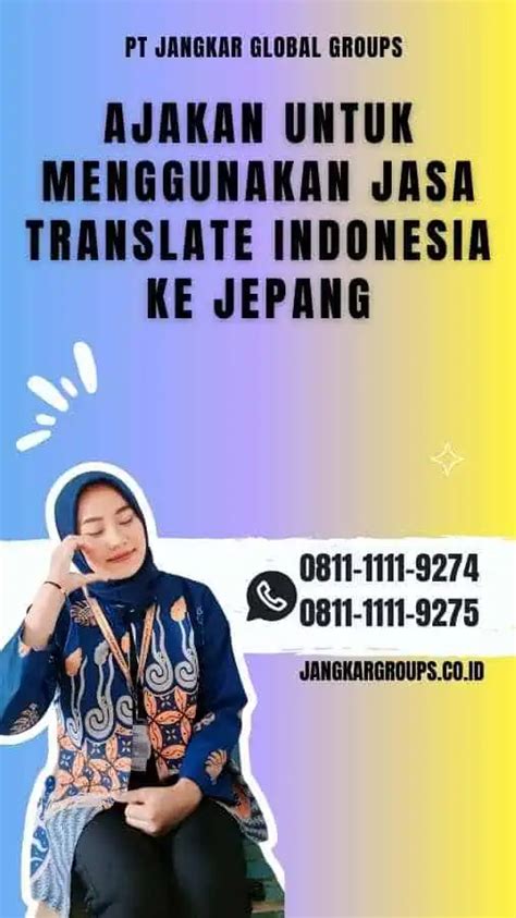 Translate Indonesia Ke Jepang Layanan Terbaik Jangkar Global Groups