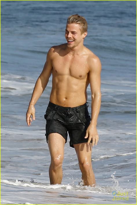 Derek Hough Shirtless Volleyball Player Photo Photo