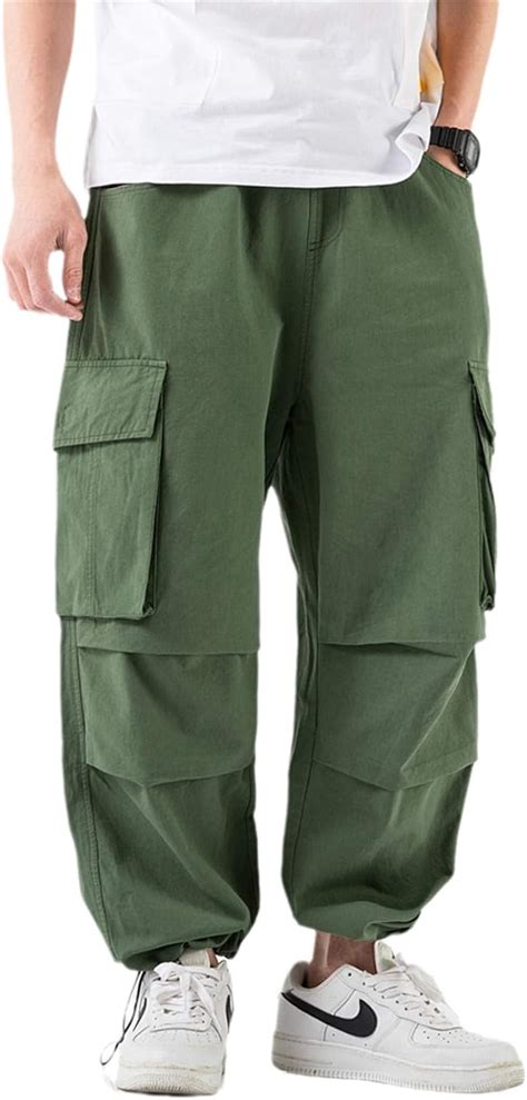 Pantalones De Carga Hombres Jogger De Verano Pantalones Para Hombre