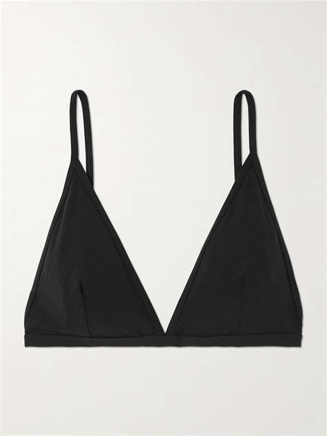 TOTEME Triangle Bikini Top NET A PORTER