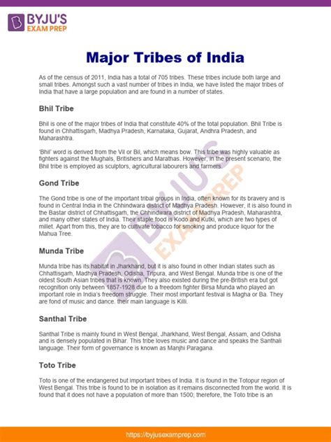 major tribes  india upsc notes     literacy