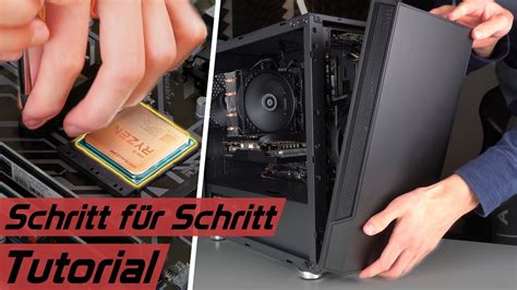 Wie Baue Ich Einen Gaming PC Zusammen 2022 Tutorial YouTube