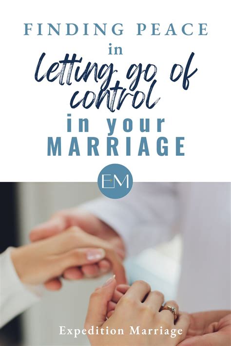 Letting Go Of Control In Relationships