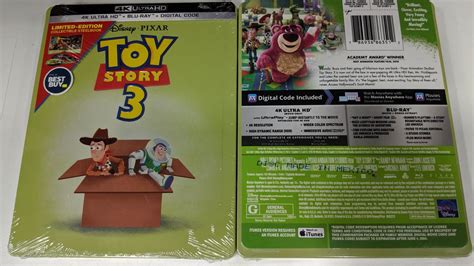 Toy Story 3 (4K+2D Blu-ray SteelBook) (Best Buy Exclusive) [USA] | Hi ...