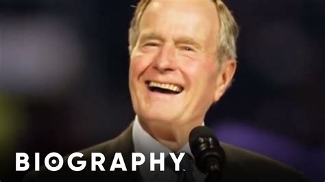 George Hw Bush Us President Mini Bio Bio Youtube